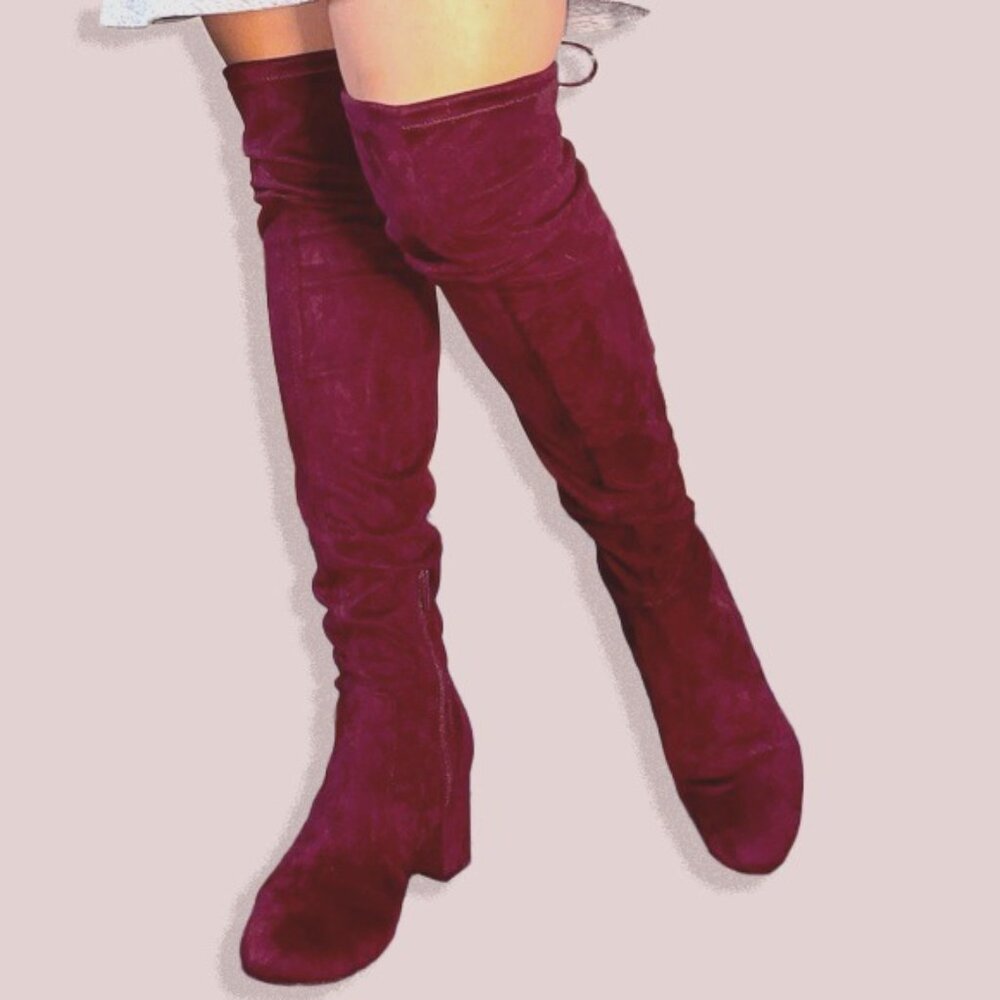 Suede boots